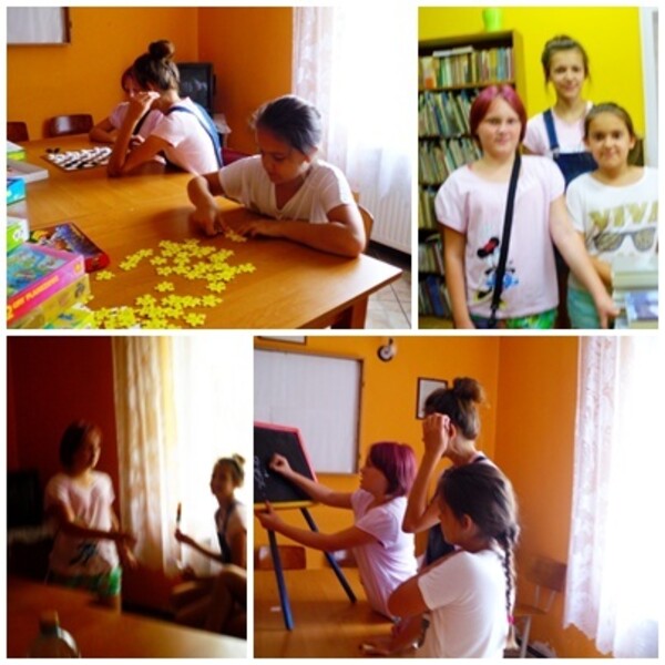 Wakacje letnie w filii nr 1 w Żninie