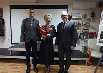 Gratulacje dla Pani Beaty Czaczyk w związku z powołaniem na kolejną kadencję Dyrektora MiPBP w Żninie