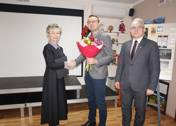 Gratulacje dla Pani Beaty Czaczyk w związku z powołaniem na kolejną kadencję Dyrektora MiPBP w Żninie