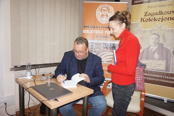 Spotkanie autorskie z Karolem Soberskim