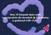 Dyżur wypożyczalni dla dorosłych