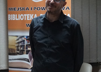Paweł Skutecki gościem żnińskiej książnicy