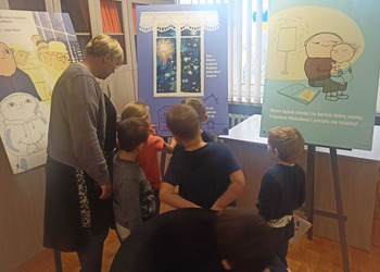 Grupa Sówki w odwiedzinach w Bibliotece