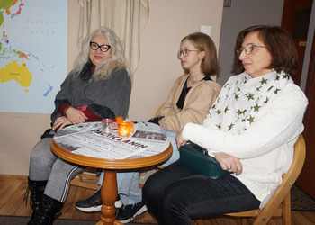 Jerzy Lach w bibliotece