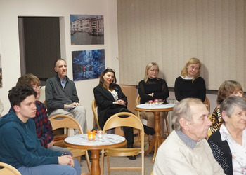 Jerzy Lach w bibliotece