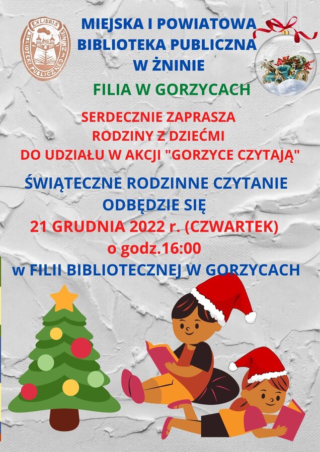 W Gorzycach się dzieje... z Biblioteką!