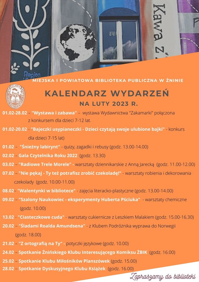 Kalendarz wydarzeń - luty