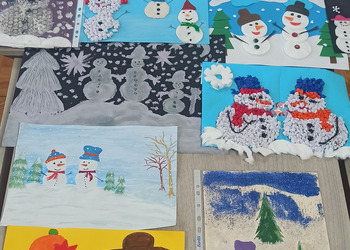 Wyniki zimowego konkursu plastycznego dla dzieci