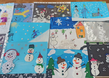 Wyniki zimowego konkursu plastycznego dla dzieci