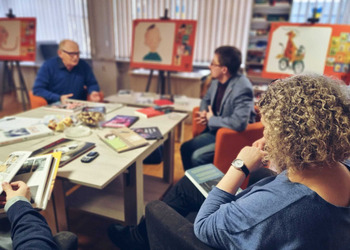 Spotkanie klubu komiksowego ŻBIK