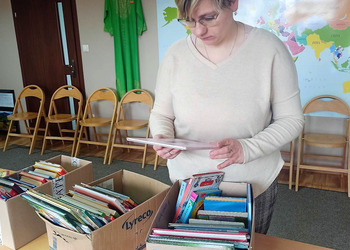 Zbiory książnicy powiększyły się o kolejne publikacje w języku ukraińskim dla najmłodszych