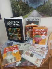 Dzień ze sztuką w bibliotece