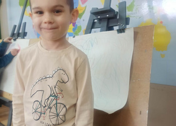 7 marca w bibliotece odbyły się zajęcia z dziećmi z przedszkola ,,U Boba” z grupy Jeżyki. 