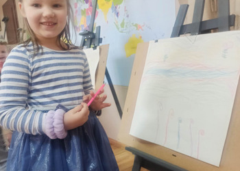 7 marca w bibliotece odbyły się zajęcia z dziećmi z przedszkola ,,U Boba” z grupy Jeżyki. 