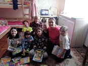 Ukraińskie książki dla najmłodszych mieszkańców Żnina