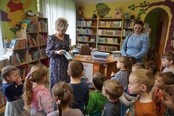 Lekcja biblioteczna dla przedszkolaków