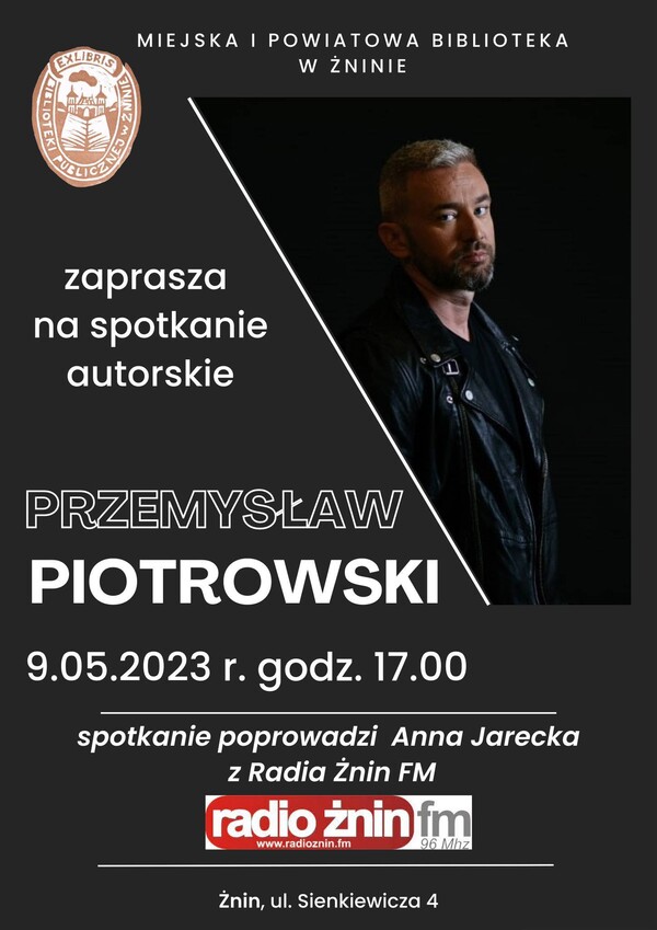 Spotkanie autorskie z Przemysławem Piotrowskim
