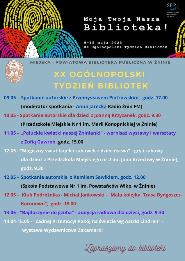 Tydzień Bibliotek 2023 