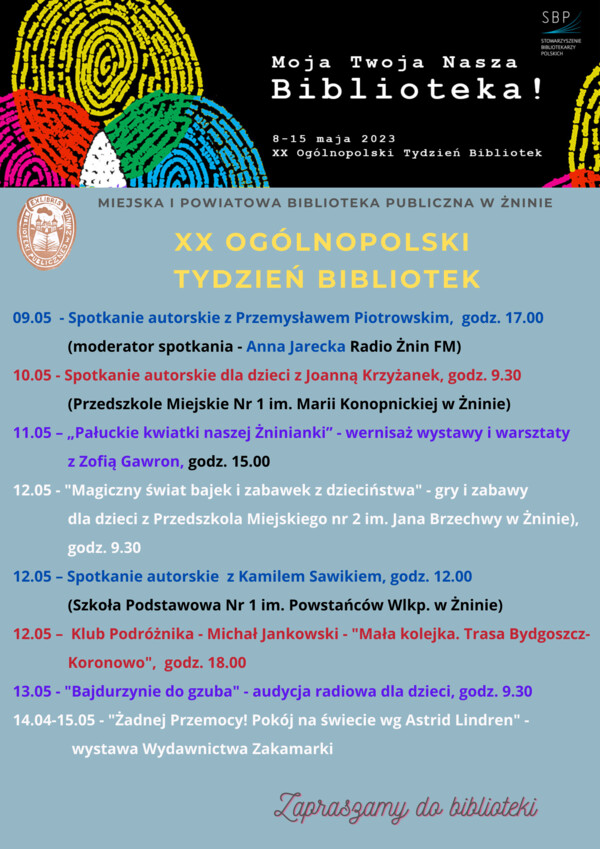 Tydzień Bibliotek 2023