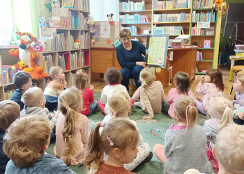 We wtorek, 16 maja w naszej bibliotece zawitała grupa 