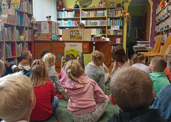 We wtorek, 16 maja w naszej bibliotece zawitała grupa 