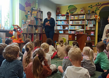 We wtorek, 16 maja w naszej bibliotece zawitała grupa 