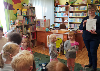 We wtorek, 16 maja w naszej bibliotece zawitała grupa 