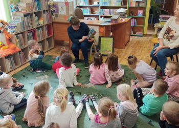 We wtorek, 16 maja w naszej bibliotece zawitała grupa 