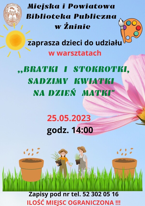 Warsztaty dla dzieci z okazji Dnia Matki