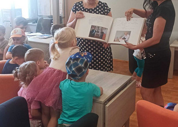 Misie i Sówki z wizytą w bibliotece