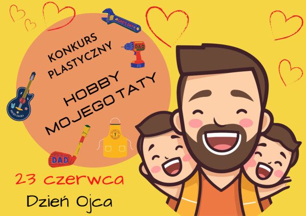 Z okazji Dnia Ojca zapraszamy dzieci do udziału w konkursie plastycznym