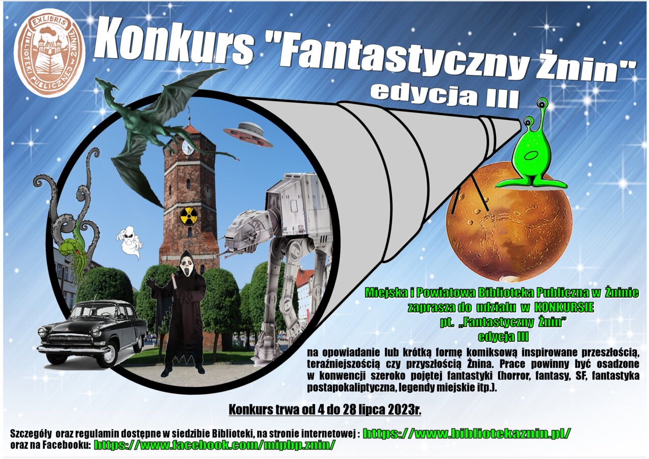 Konkurs literacki Fantastyczny Żnin