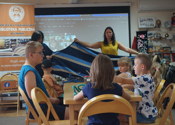 ZaKOŃtek w bibliotece - wakacyjne zajęcia dla dzieci