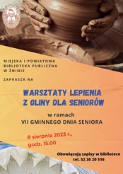 Zapraszamy seniorów na warsztaty!