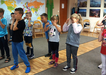 Retro zabawy w Bibliotece