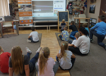 Retro zabawy w Bibliotece