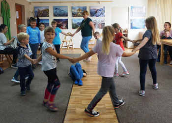 Retro zabawy w Bibliotece