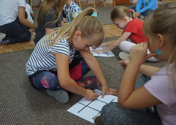 Retro zabawy w Bibliotece