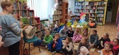 Lekcja biblioteczna dla uczniów szkoły podstawowej