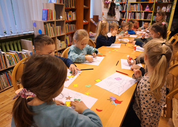 Zajęcia z przedszkolakami z grupy Jeżyki