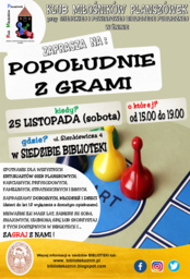 Popołudnie z planszówkami