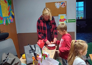 27 listopada Filia Biblioteki w Brzyskorzystewku we współpracy ze Świetlicą Opiekuńczo – Wychowawczą w Brzyskorzystewku zorganizowały Andrzejki dla dzieci.