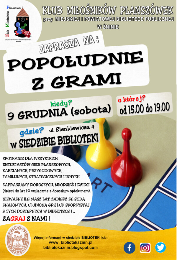 Popołudnie z planszówkami