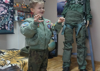 Wystawa gadżetów lotniczych Stasia Sopińskiego