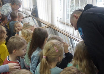 Wystawa gadżetów lotniczych Stasia Sopińskiego