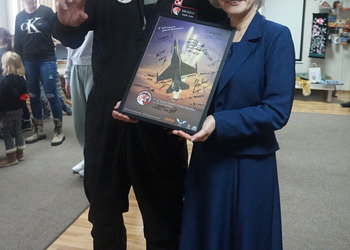 Wystawa gadżetów lotniczych Stasia Sopińskiego