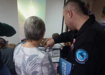 Wystawa gadżetów lotniczych Stasia Sopińskiego