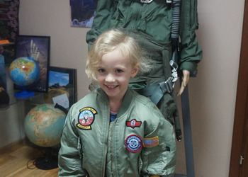 Wystawa gadżetów lotniczych Stasia Sopińskiego