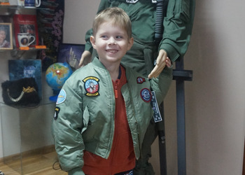 Wystawa gadżetów lotniczych Stasia Sopińskiego