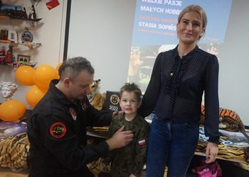 Wystawa gadżetów lotniczych Stasia Sopińskiego